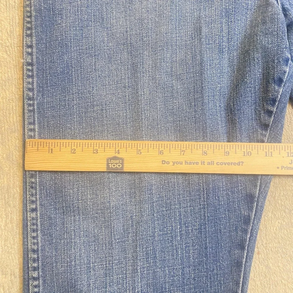 Wrangler George Strait Cowboy Cut Jeans Mens 36x30 Blue Medium Wash Denim Pants